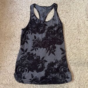 Adidas floral racerback tank. Size Small.